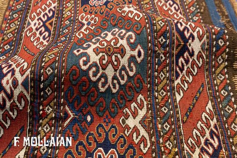 Antique Persian Small Shahsavan Rug n°:39268152